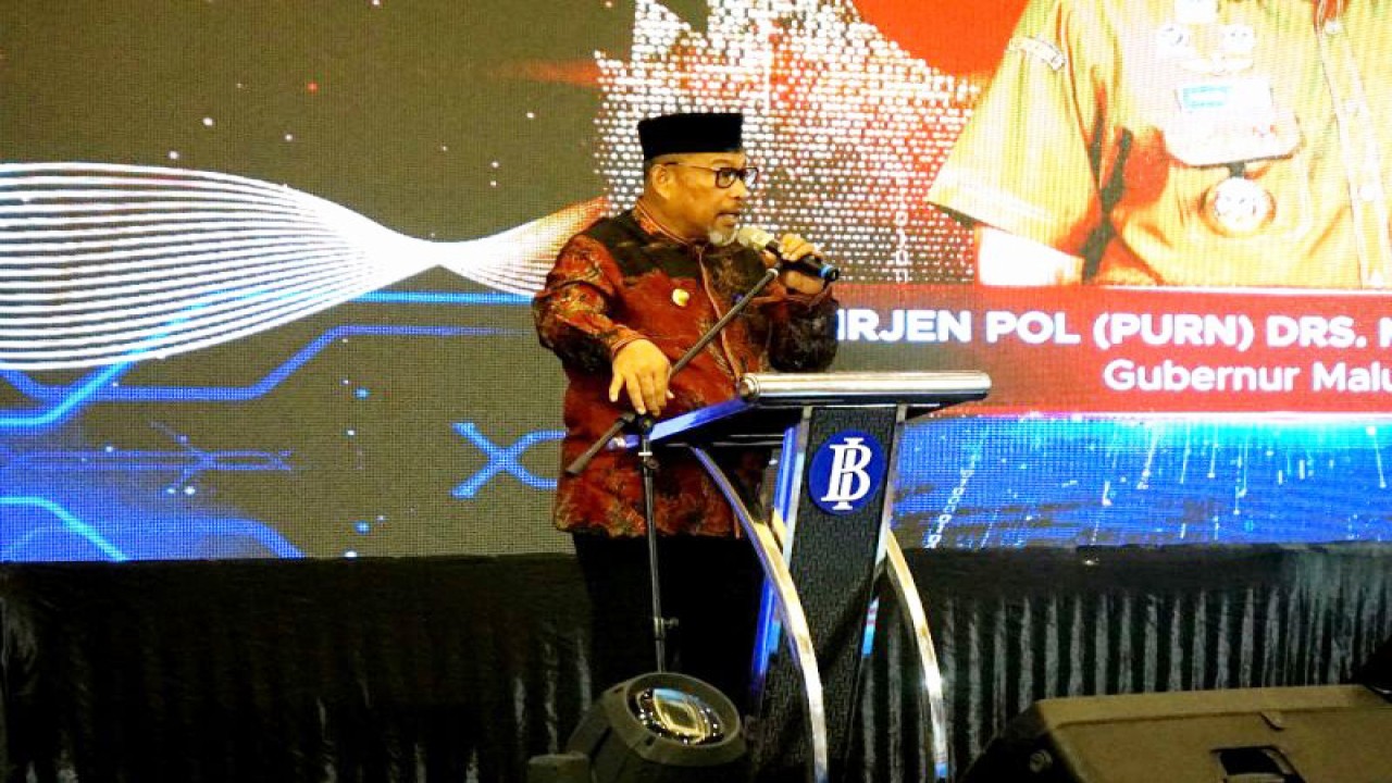 Gubernur Maluku Murad Ismail. (Antara/John Soplanit)