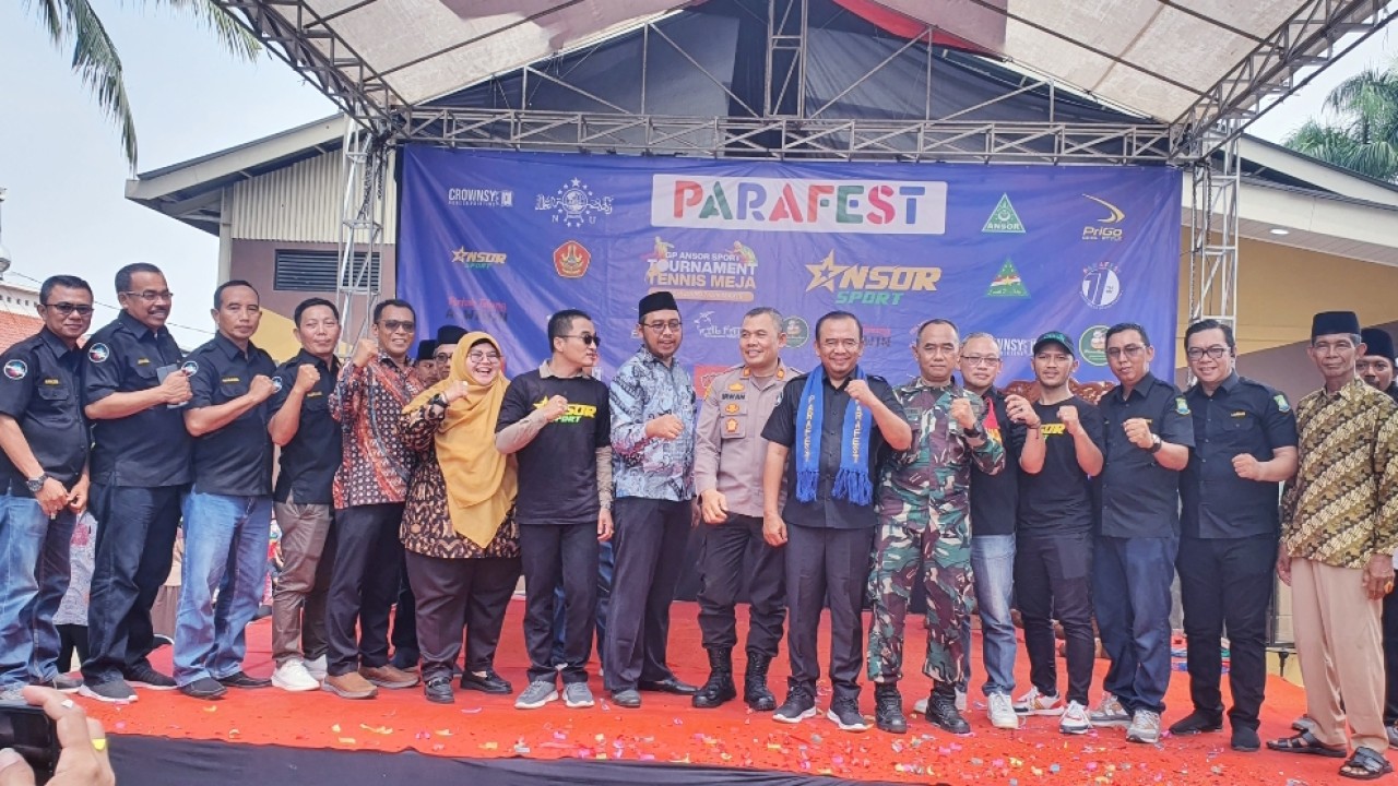 Camat dan Lurah se-Ciledug Hadiri Parafest 2023 di Kelurahan Paninggilan Utara, Sabtu (9/12/2023)istimewa