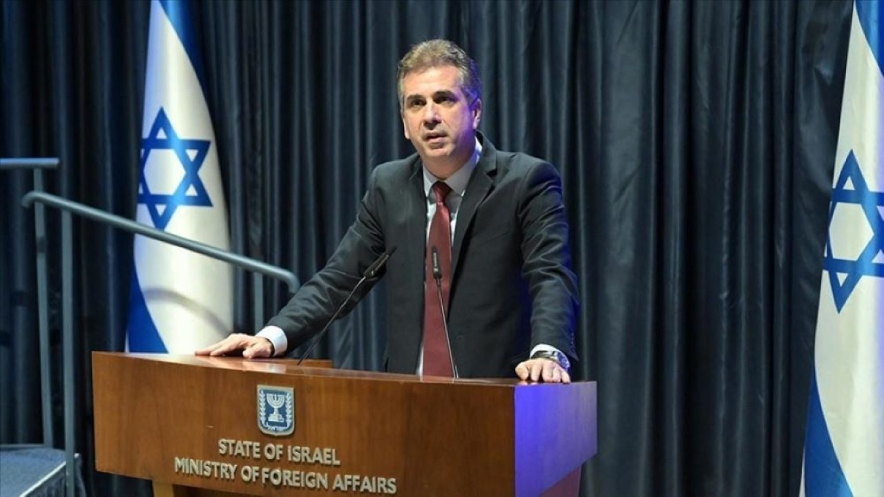 Menteri Luar Negeri (Menlu) Israel, Eli Cohen. (Anadolu Agency)