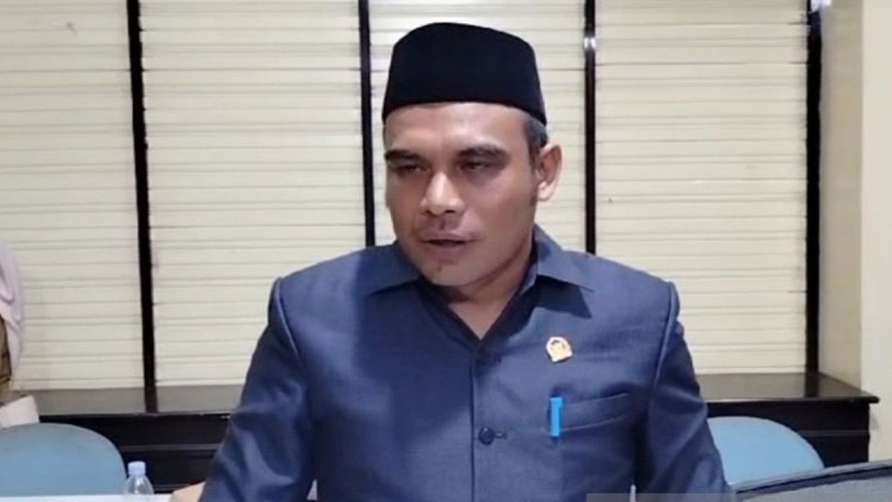 Ketua DPRD Kabupaten Kotabaru Provinsi Kalimantan Selatan Syairi Mukhlis di Kotabaru, beberapa waktu lalu. ANTARA/Ahsin