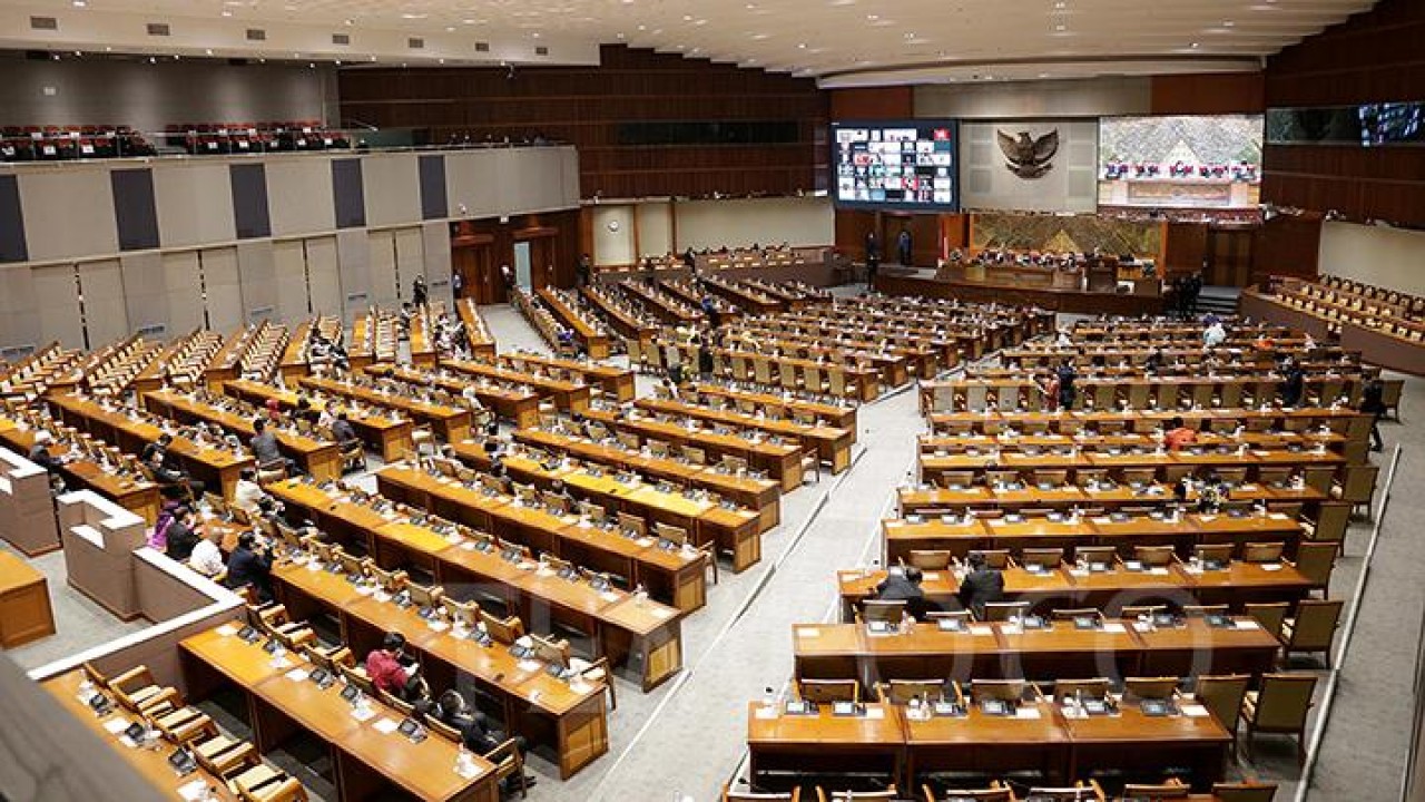 Sidang paripurna DPR RI. (Net)