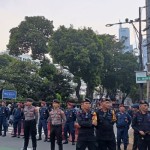 Polisi tutup Jalan Imam Bonjol jelang debat perdana Capres 2024-1702375497