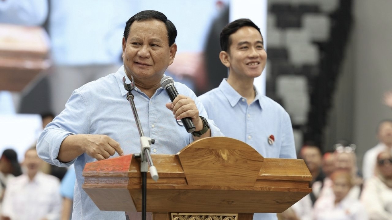 Prabowo Subianto dan Gibran Rakabuming