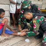 Satgas Pamtas RI-PNG rutin beri layanan kesehatan bagi warga di Keerom-1702283587