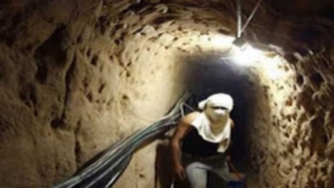 Terowongan di Jalur Gaza, Palestina. (Google.Co.Id/Dok)