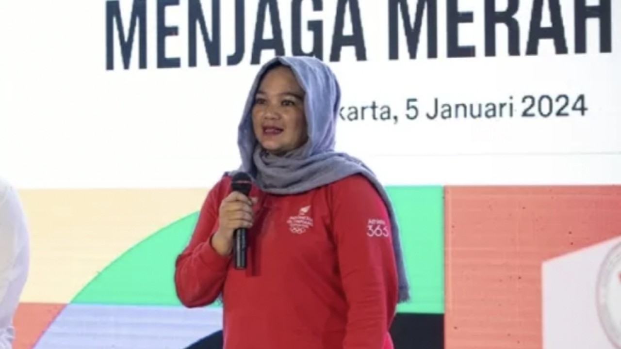 Atlet Indonesia Rossy Pratiwi yang pernah tampil di Olimpiade