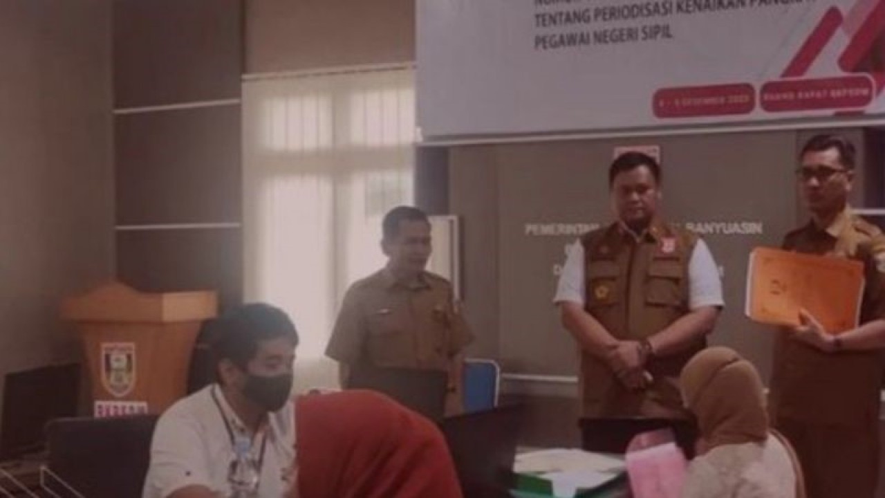 BKPSDM batalkan dua peserta lulus PPPK asal Banyuasin, Sumatera Selatan. (ANTARA/ HO- BKPSDM Kabupaten Banyuasin)