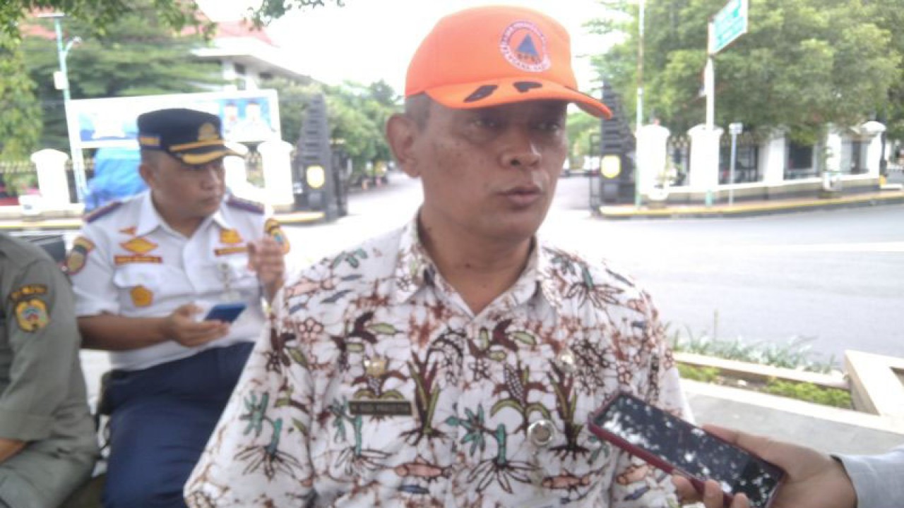 Kepala Pelaksana Harian Badan Penanggulangan Bencana Daerah (BPBD) Kabupaten Pati Martinus Budi Prasetyo. (ANTARA/Akhmad Nazaruddin Lathif)