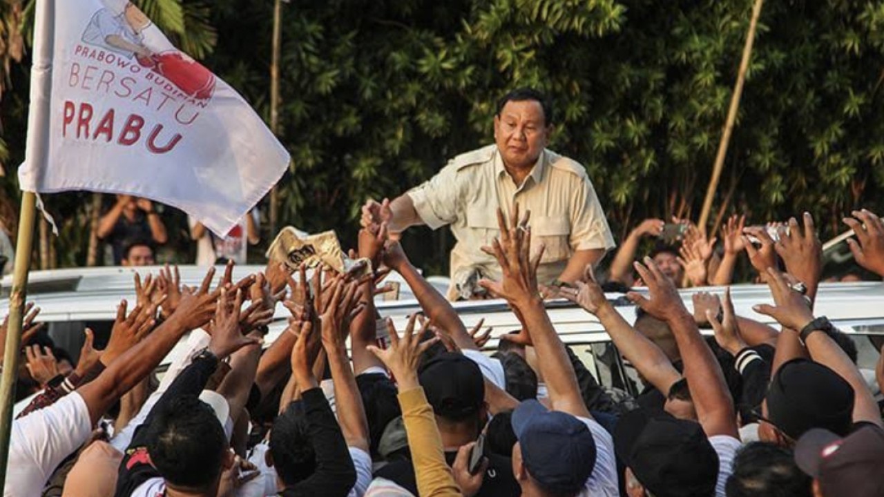 Capres nomor urut 2, Prabowo Subianto