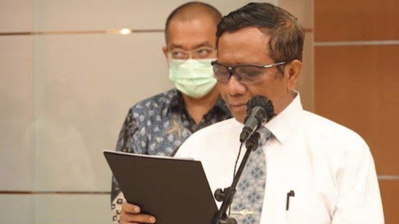 Capres nomor urut 3 Mahfud MD