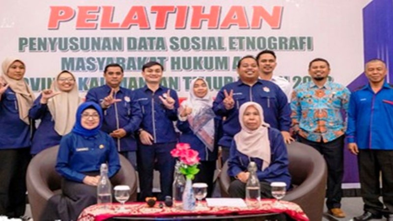 DPMPD Kaltim saat melakukan pembinaan terhadap MHA pada 2023 (Antara/ HO DPMD Kaltim)