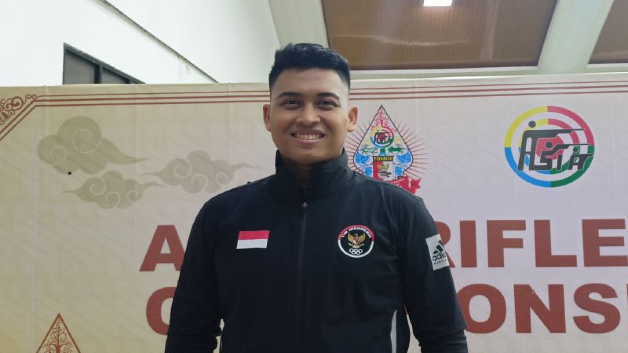 Atlet Menembak Fathur Gustafian Saat Ditemui Seusai Final Nomor 10 ...