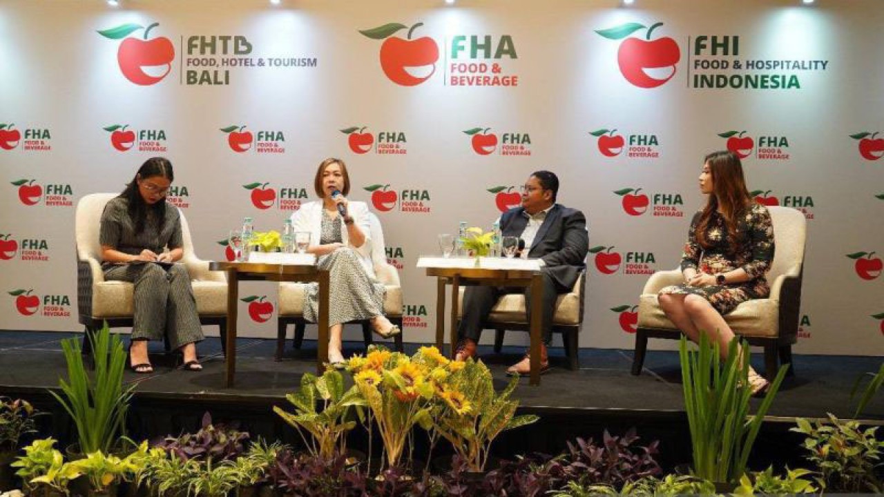 Suasana konferensi pers FHA-Food & Beverage 2024 di Jakarta. ANTARA/HO-FHA-Food & Beverage.