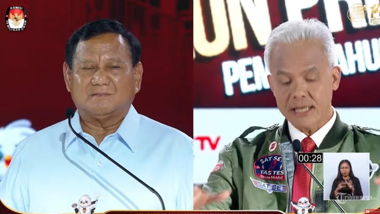 Prabowo Subianto dan Ganjar Pranowo/ist