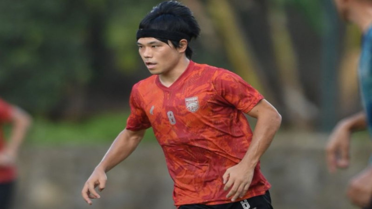 Gelandang Borneo FC Kei Hirose. (HO-borneofc.id)