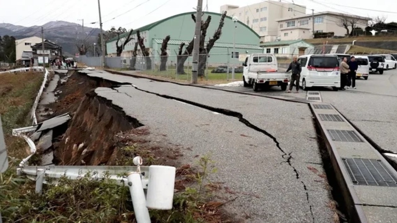 Gempa Jepang. (CNN)