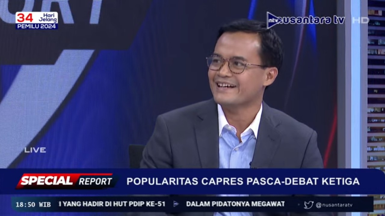 Pakar komunikasi politik UIN Jakarta, Gun Gun Heryanto.