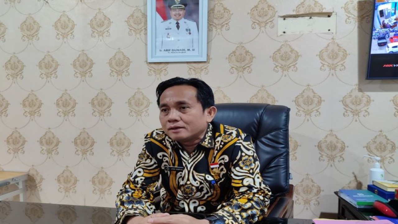 Plt Kepala Dinkes Kota Bengkulu Joni Haryadi Thabrani. ANTARA/Anggi Mayasari