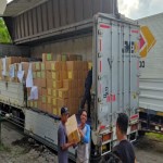 KPU Kulon Progo menerima surat suara DPR, DPRD provinsi dan DPRD kabupaten. (ANTARA/HO-Dokumen KPU Kulon Progo)-1704262879