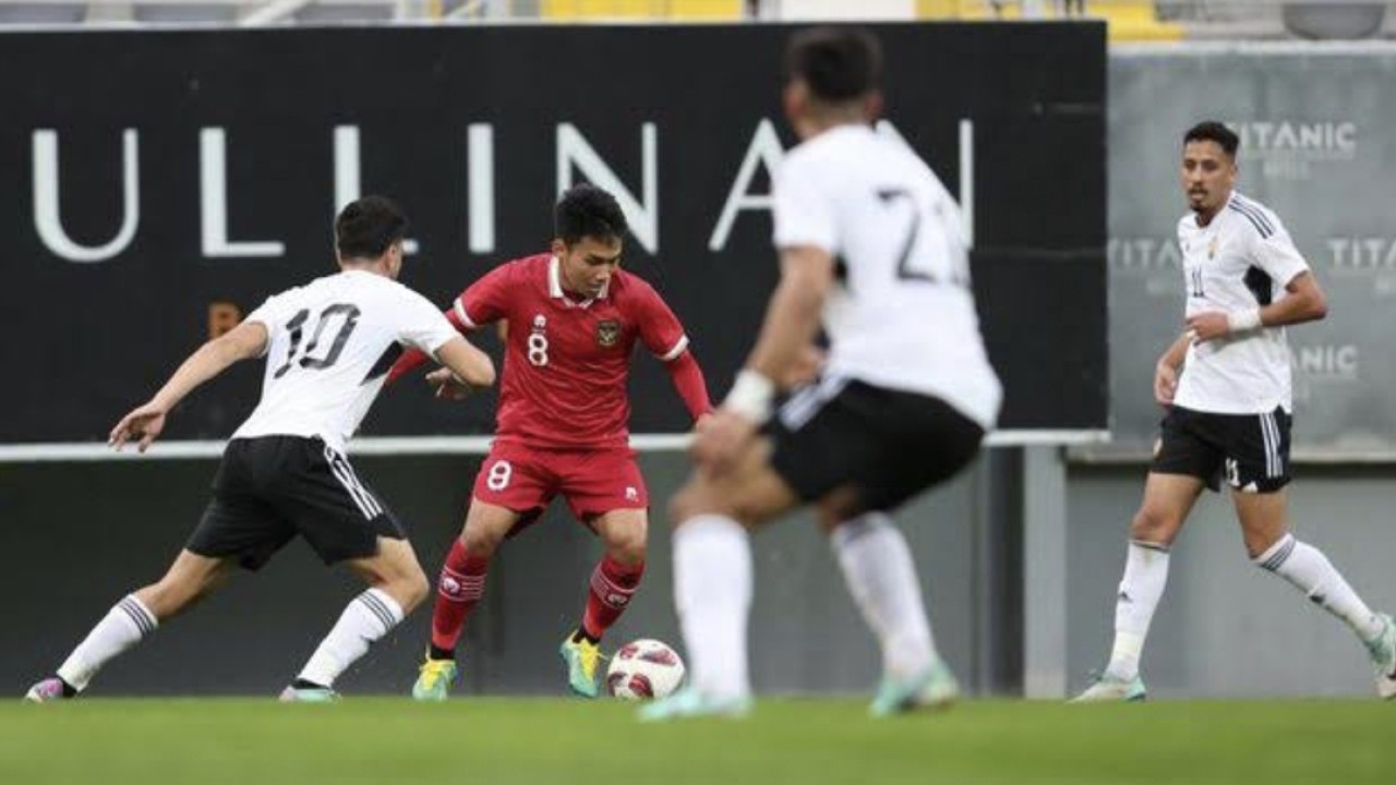 Laga uji coba kedua Timnas Indonesia vs Libya