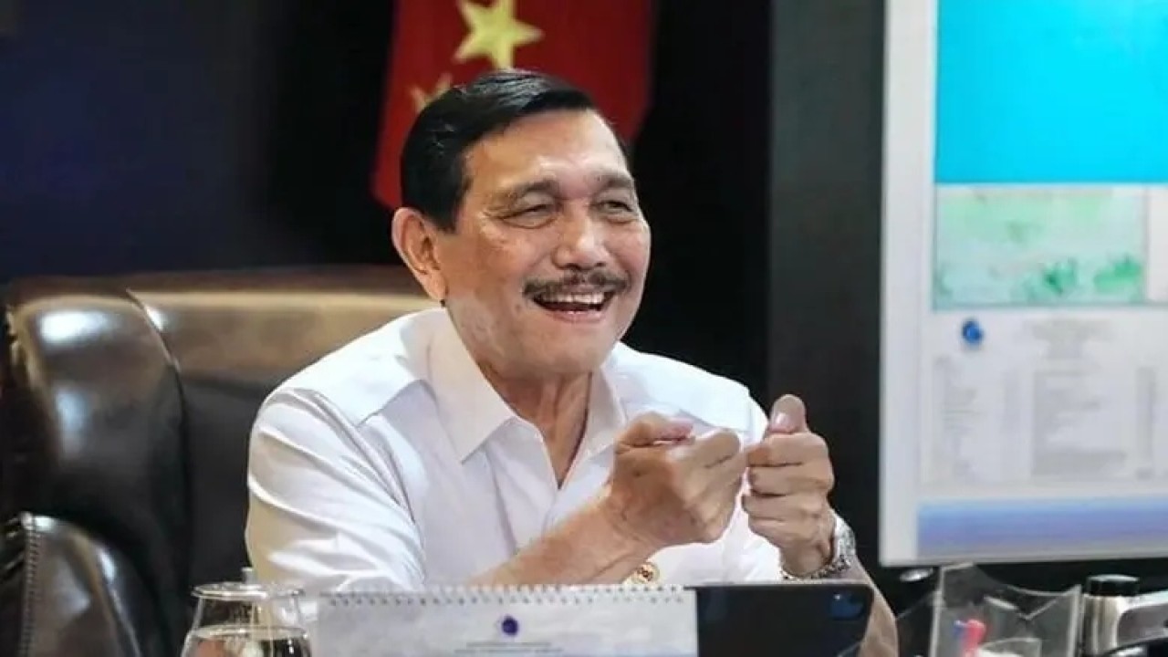 Menko Marves Luhut Binsar Pandjaitan.