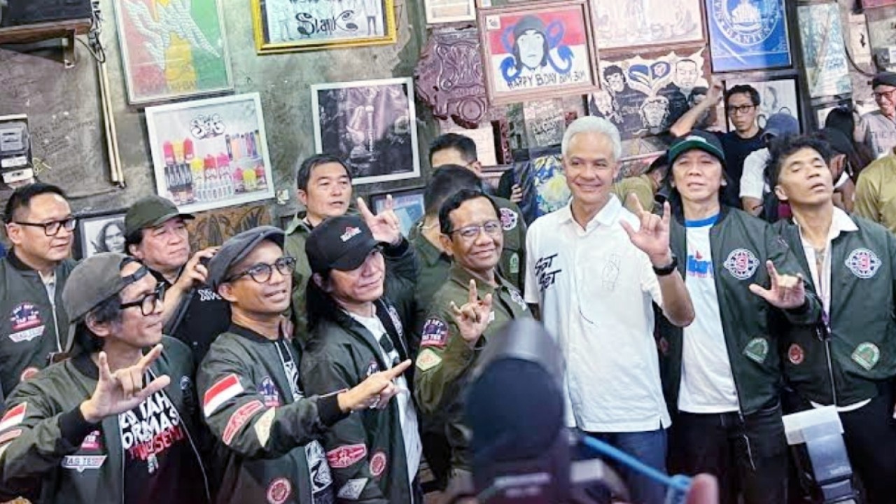 Mahfud MD sambut baik dukungan band Slank/net