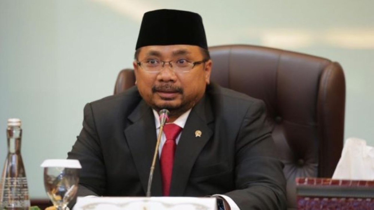 Menteri Agama (Menag) Yaqut Cholil Qoumas. (Istimewa/Humas Kemenag)