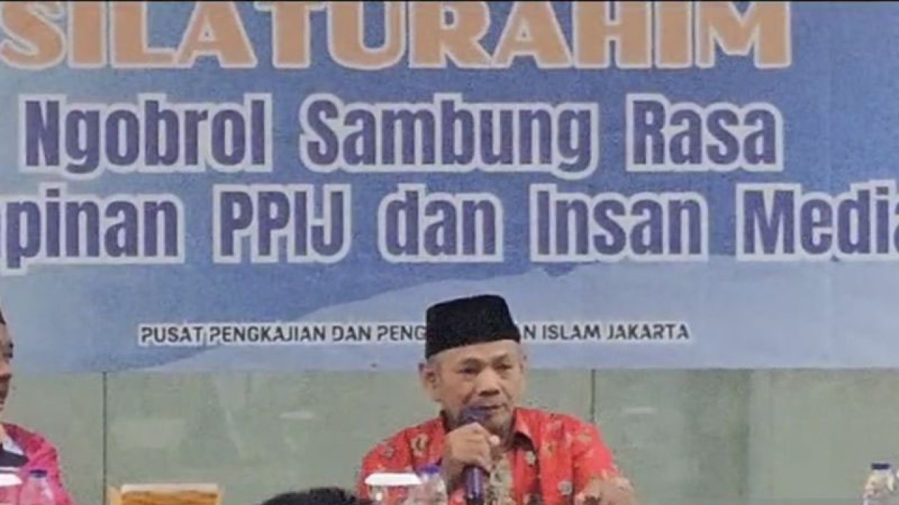 Kepala Pusat Pengkajian dan Pengembangan Islam Jakarta (PPPIJ) KH Muhammad Subki di kawasan Koja, Jakarta Utara, Selasa. ANTARA/Abdu Faisal