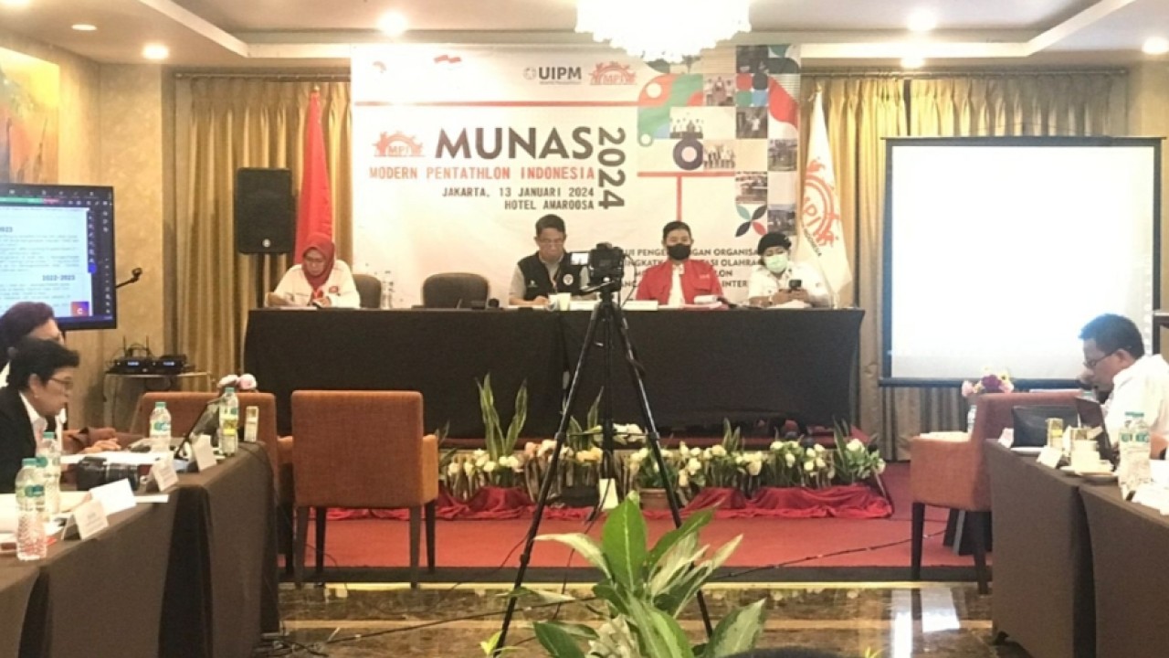 Munaslub Pengurus Pusat Modern Penthatlon Indonesia