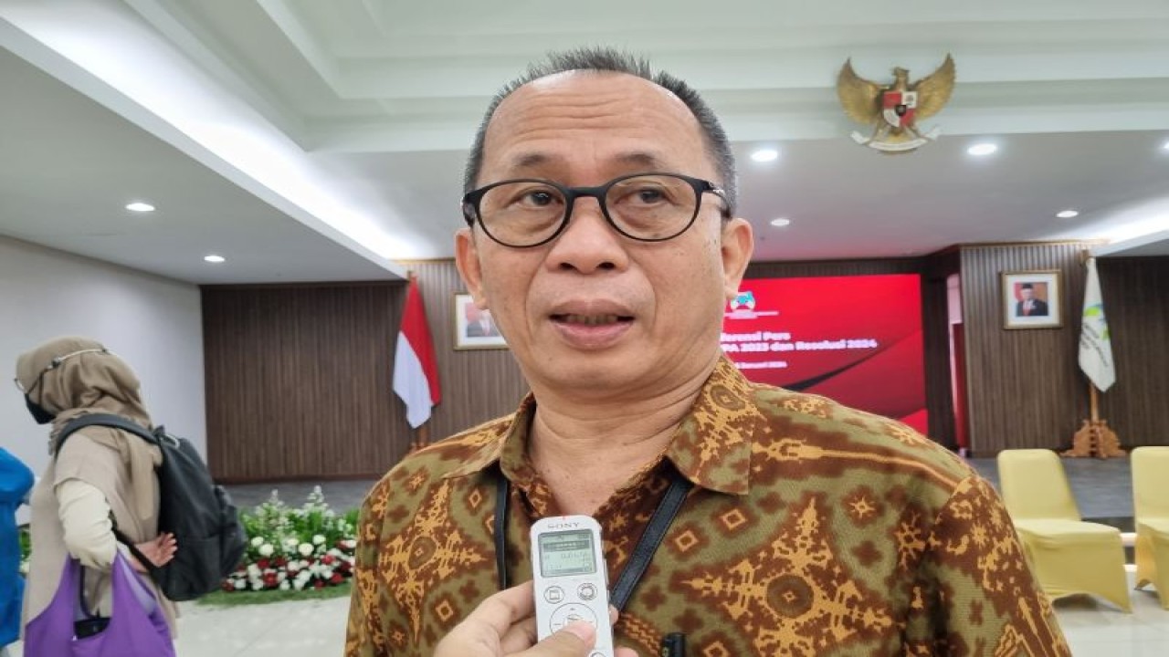 Deputi Bidang Perlindungan Khusus Anak Kementerian Pemberdayaan Perempuan dan Perlindungan Anak Nahar saat ditemui di Jakarta. (ANTARA/ Anita Permata Dewi)