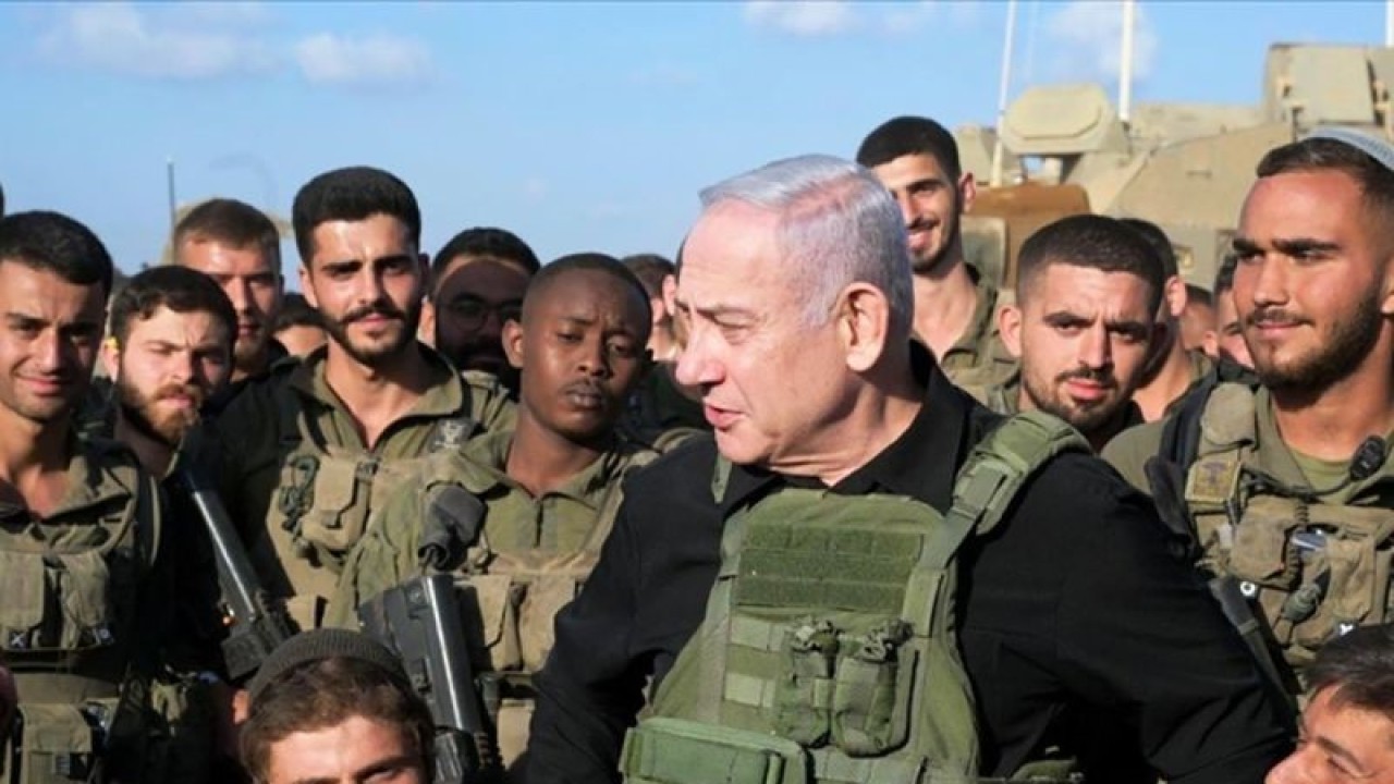 Perdana Menteri Israel Benjamin Netanyahu. ANTARA/Anadolu/aa.