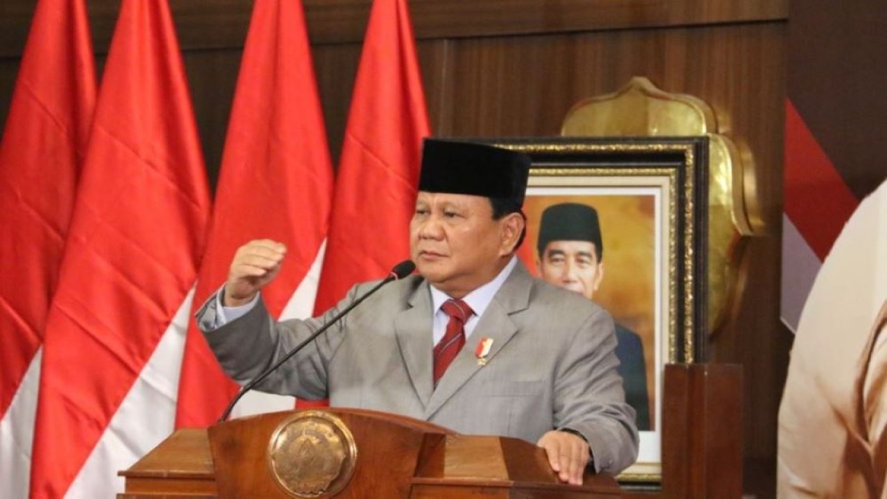 Calon presiden nomor urut 2 Prabowo Subianto. (Istimewa/Humas UNS)