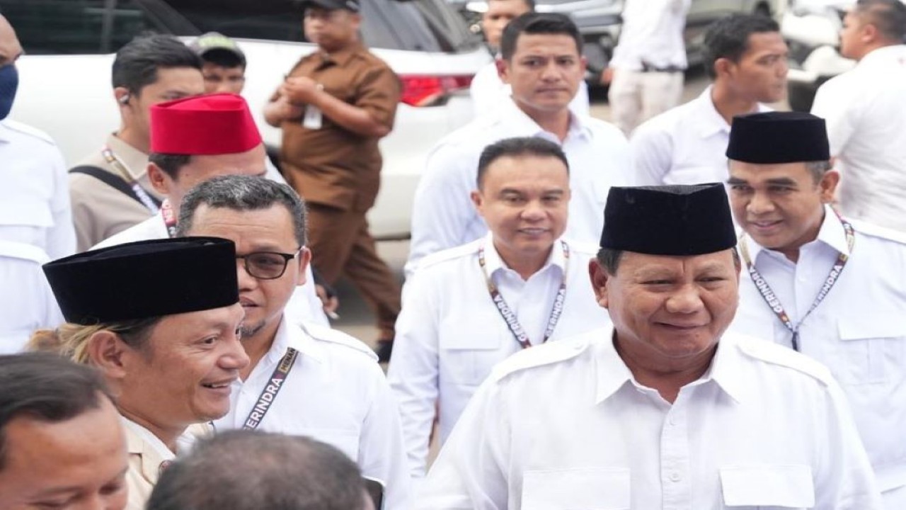 Calon presiden (capres) nomor urut 2, Prabowo Subianto. (Instagram @ahmadmuzani2)