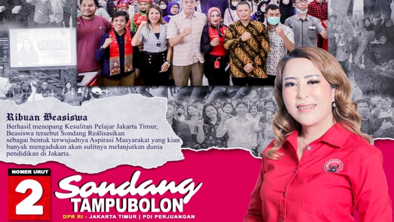 Warga Kawanua Jakarta Timur kompak pilih Sondang Tampubolon/Istimewa