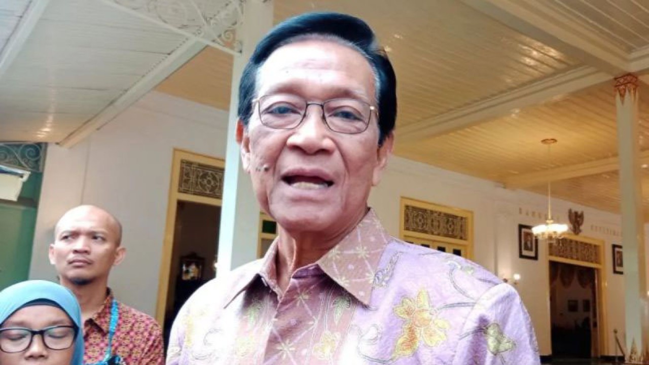 Gubernur Daerah Istimewa Yogyakarta Sri Sultan Hamengku Buwono X. (ANTARA/Luqman Hakim)