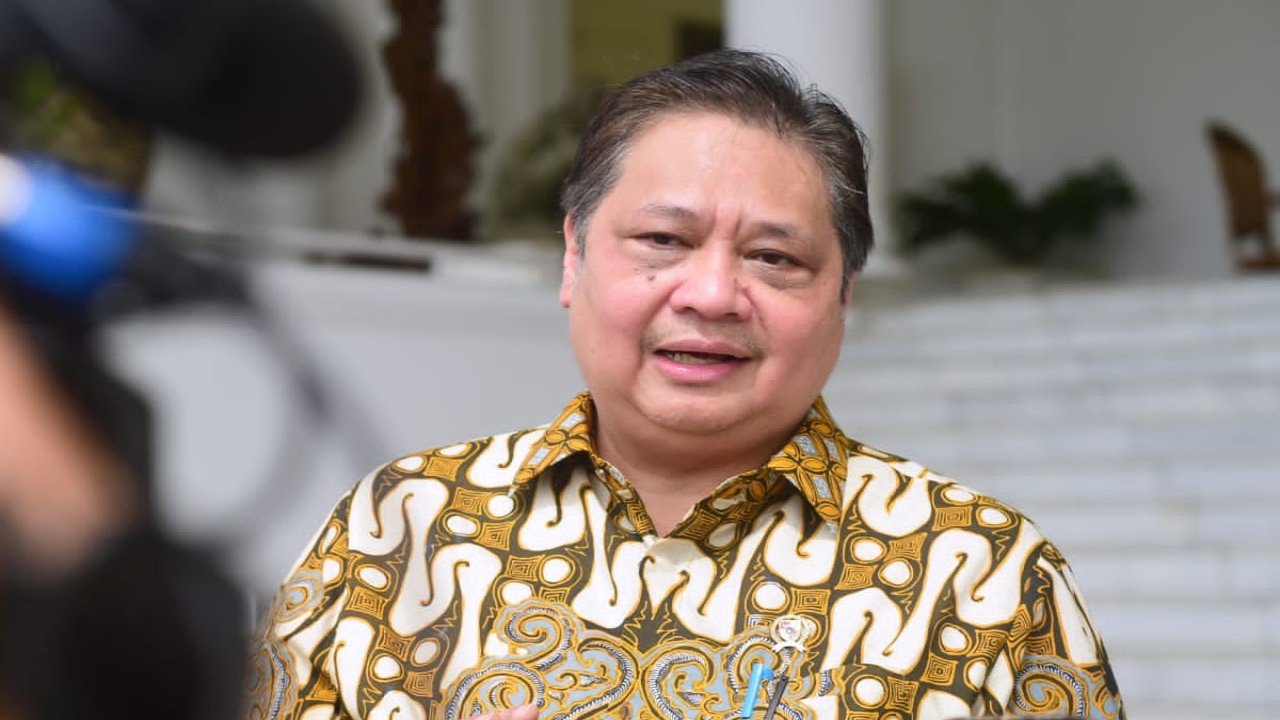 Airlangga Hartarto Menko Perekonomian sekaligus Ketum Partai Golkar. (foto: jubi.id)