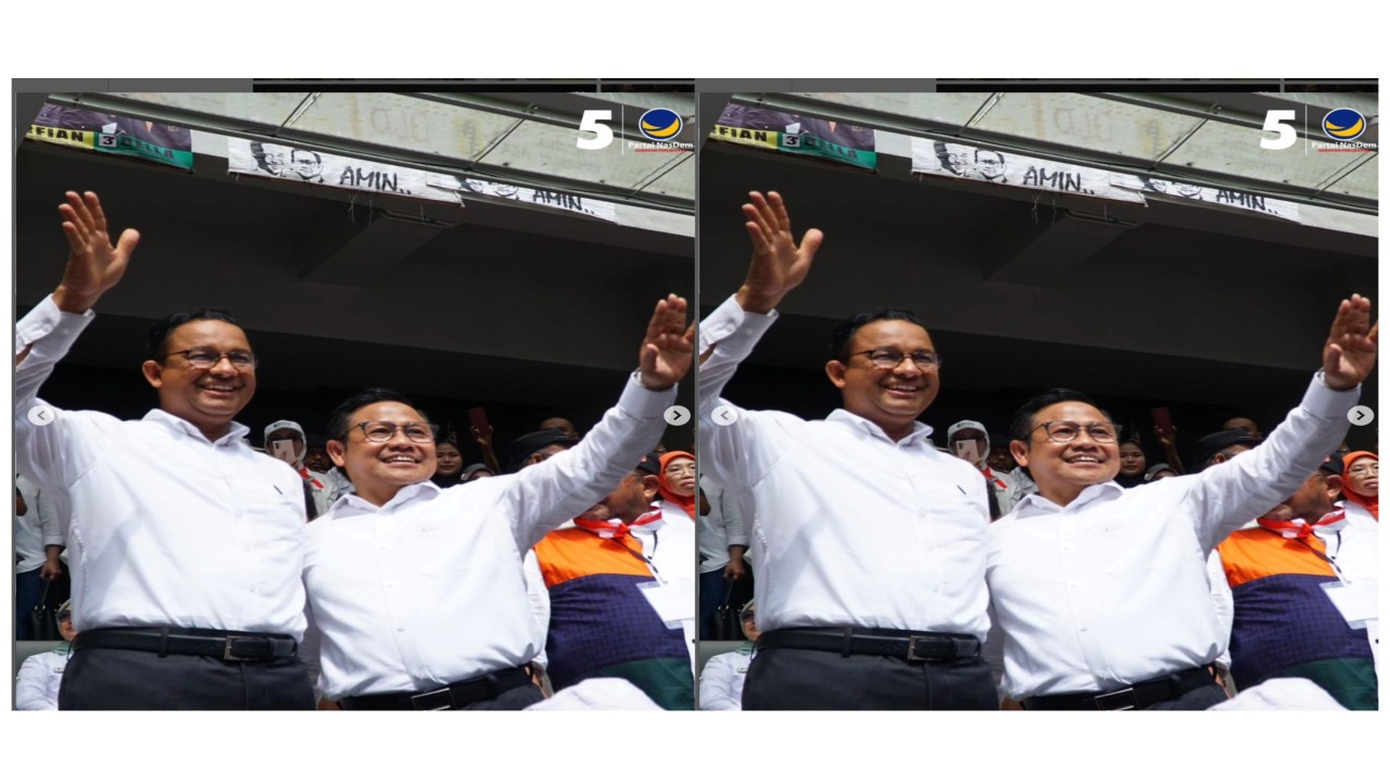 Anies dan Cak Imin, Summer: Instagram @official_nasdem