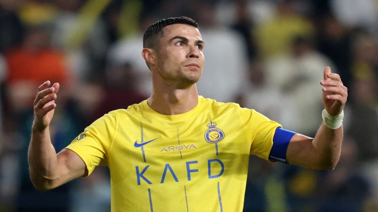 Bintang Al-Nassar Cristiano Ronaldo. (Reuters)