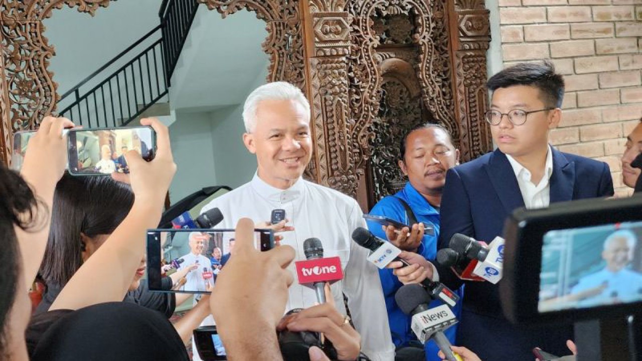 Capres Ganjar Pranowo. (Foto: ANTARA/I.C. Senjaya)