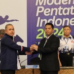 Hifni Hasan bersama Purwoko Aji Prabowo yang terpilih secara aklamasi menjadi Ketum PP MPI-1708804872