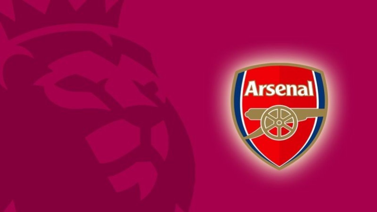 Ilustrasi logo klub Liga Premier Inggris, Arsenal. (ANTARA/Gilang Galiartha)