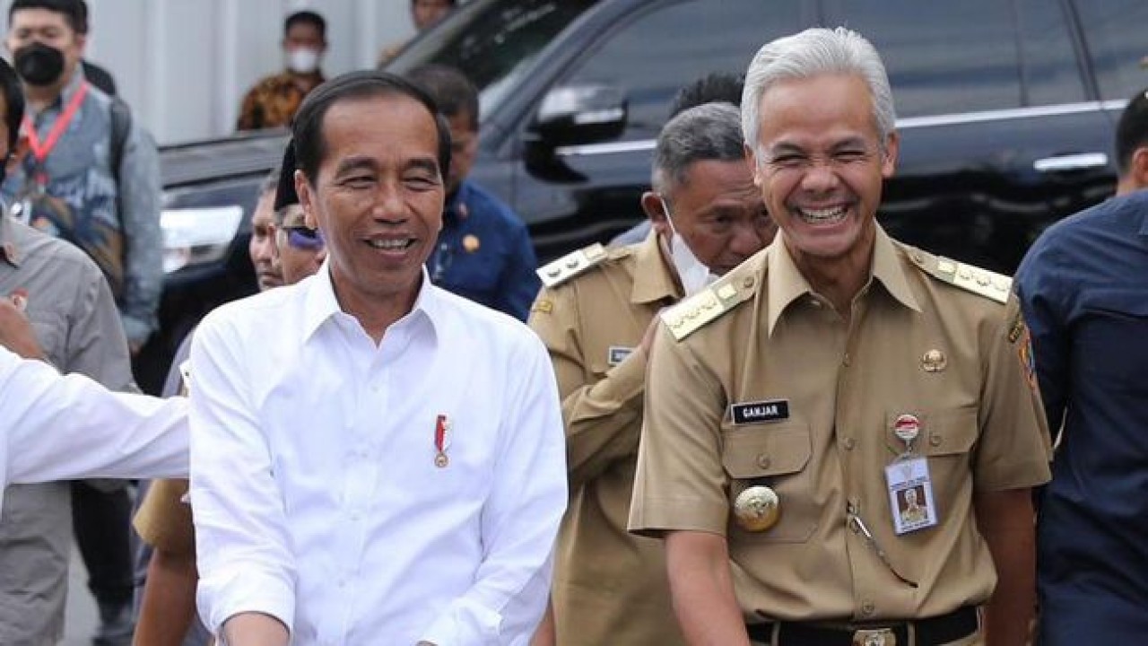 Presiden Jokowi dan Ganjar Pranowo. (Ist)