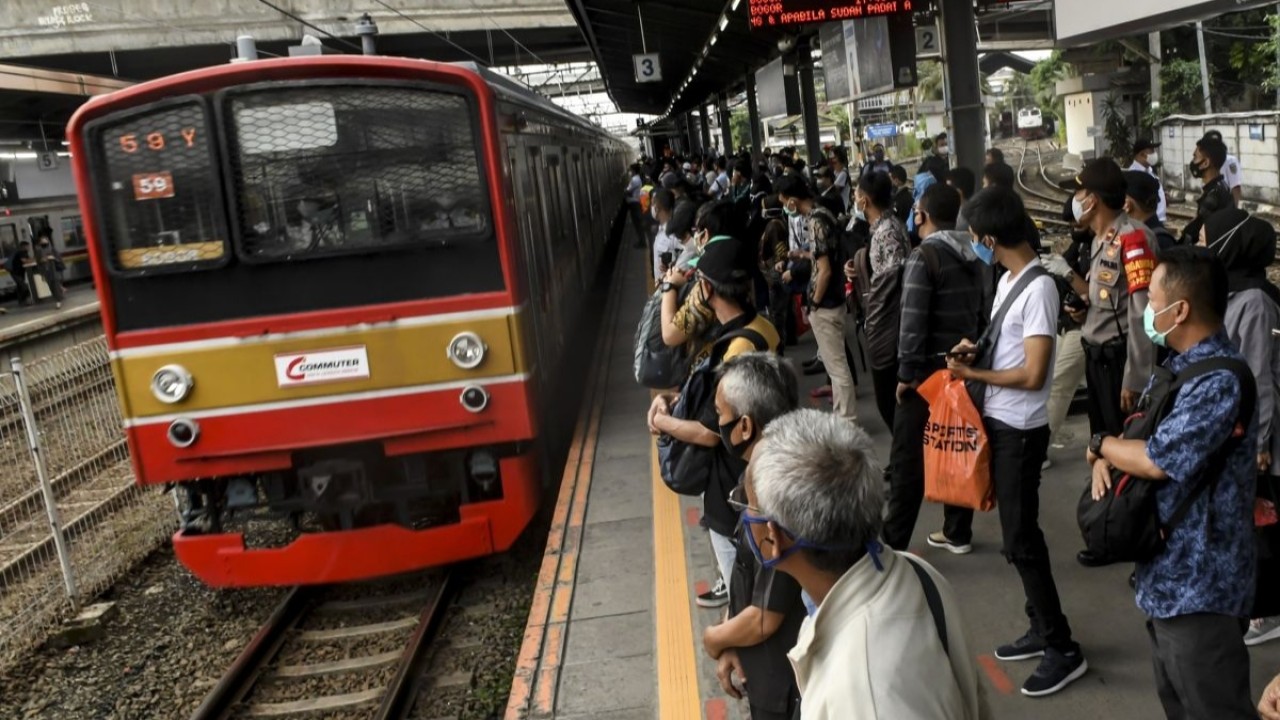 KRL Jabodetabek. (Antara)