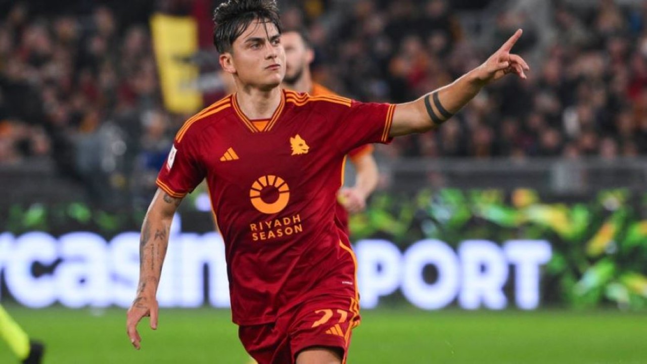 Penyerang AS Roma Paulo Dybala. (Foto: AS Roma)