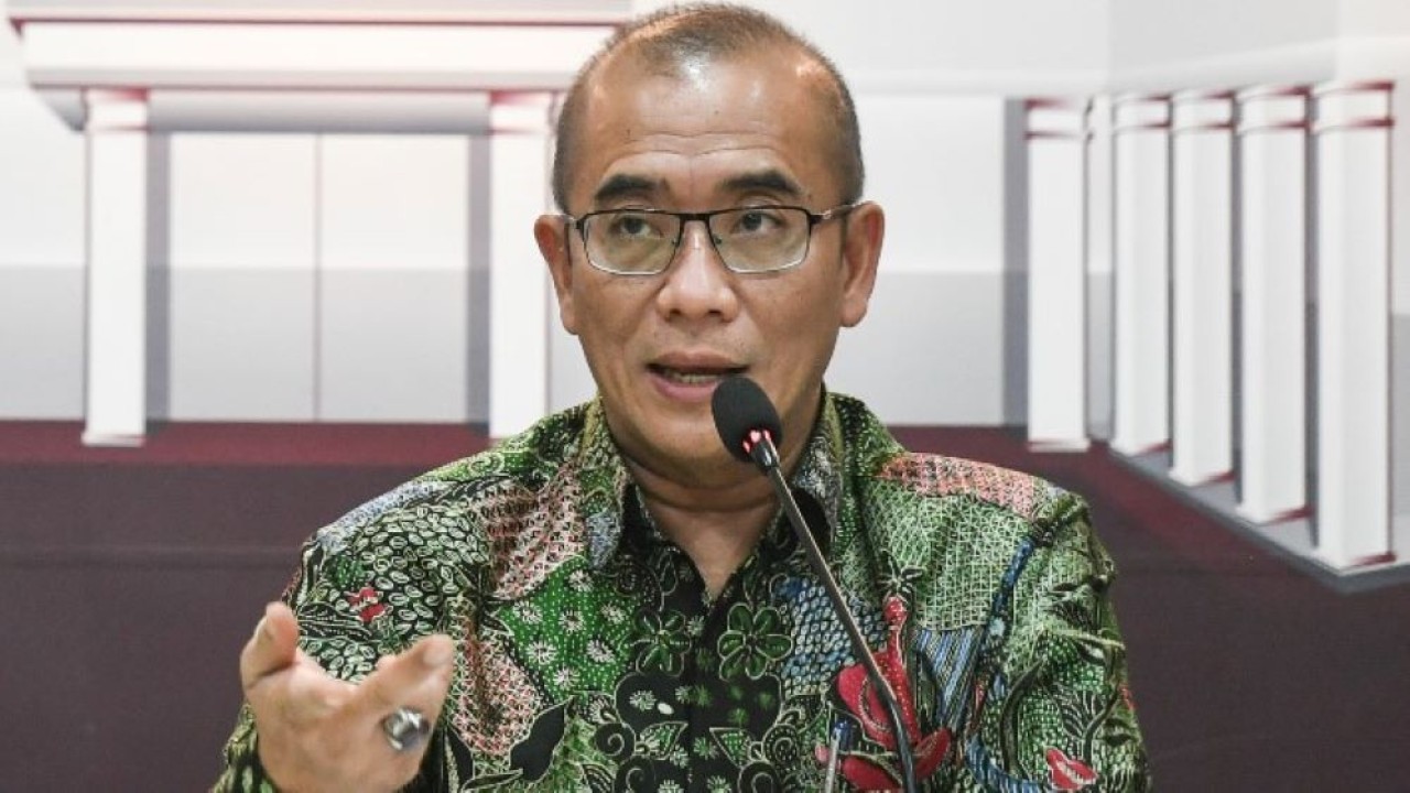 Ketua KPU Hasyim Asy'ari. (Antara)