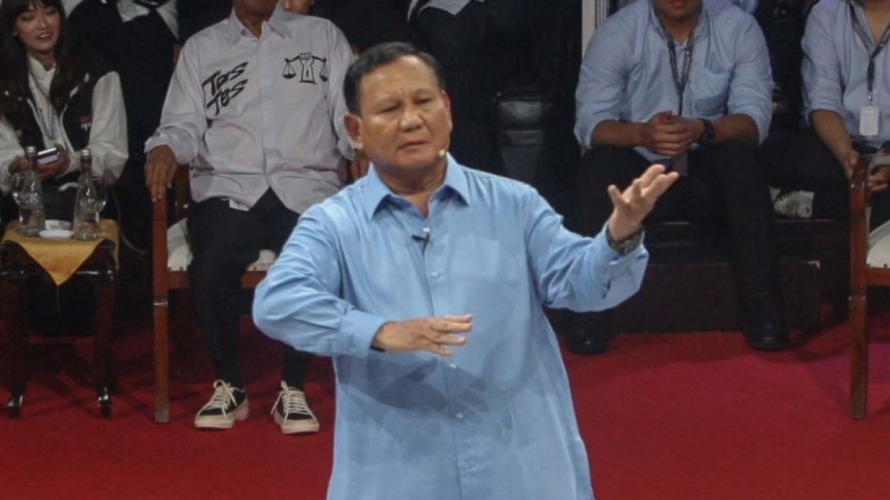 Capres Prabowo Subianto. (MI)