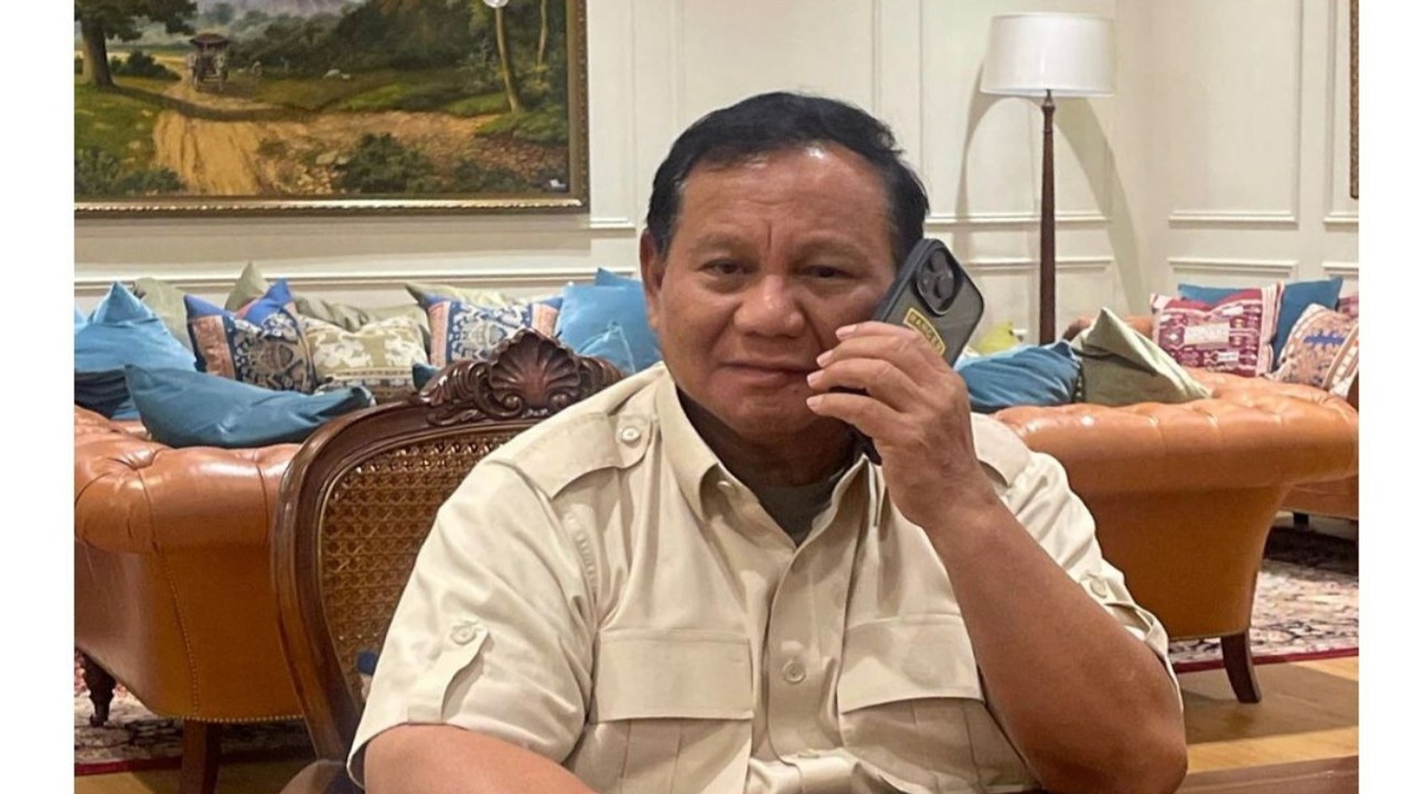 Prabowo Subianto. (Foto: Instagram @prabowo)