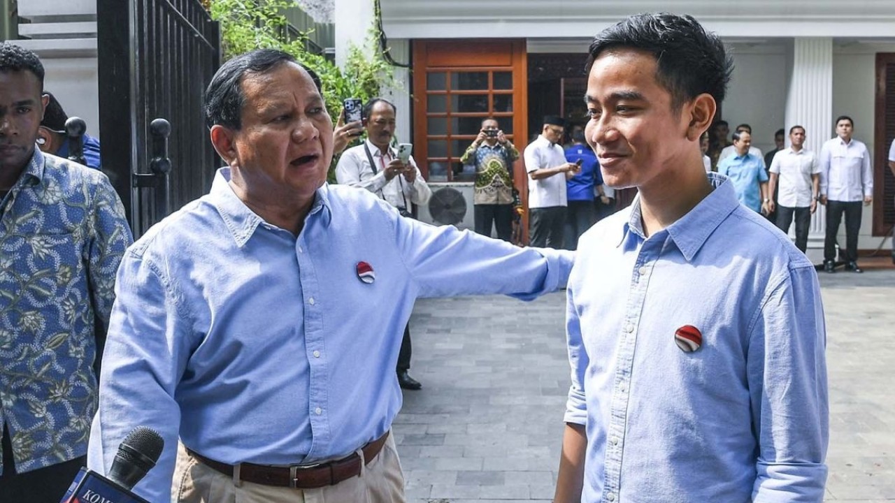 Prabowo-Gibran. (Antara)