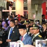 Presiden Joko Widodo saat ditemui di Mabes TNI, Cilangkap, Jakarta, Rabu (28/2/2024). ANTARA/Genta Tenri Mawangi-1709095131