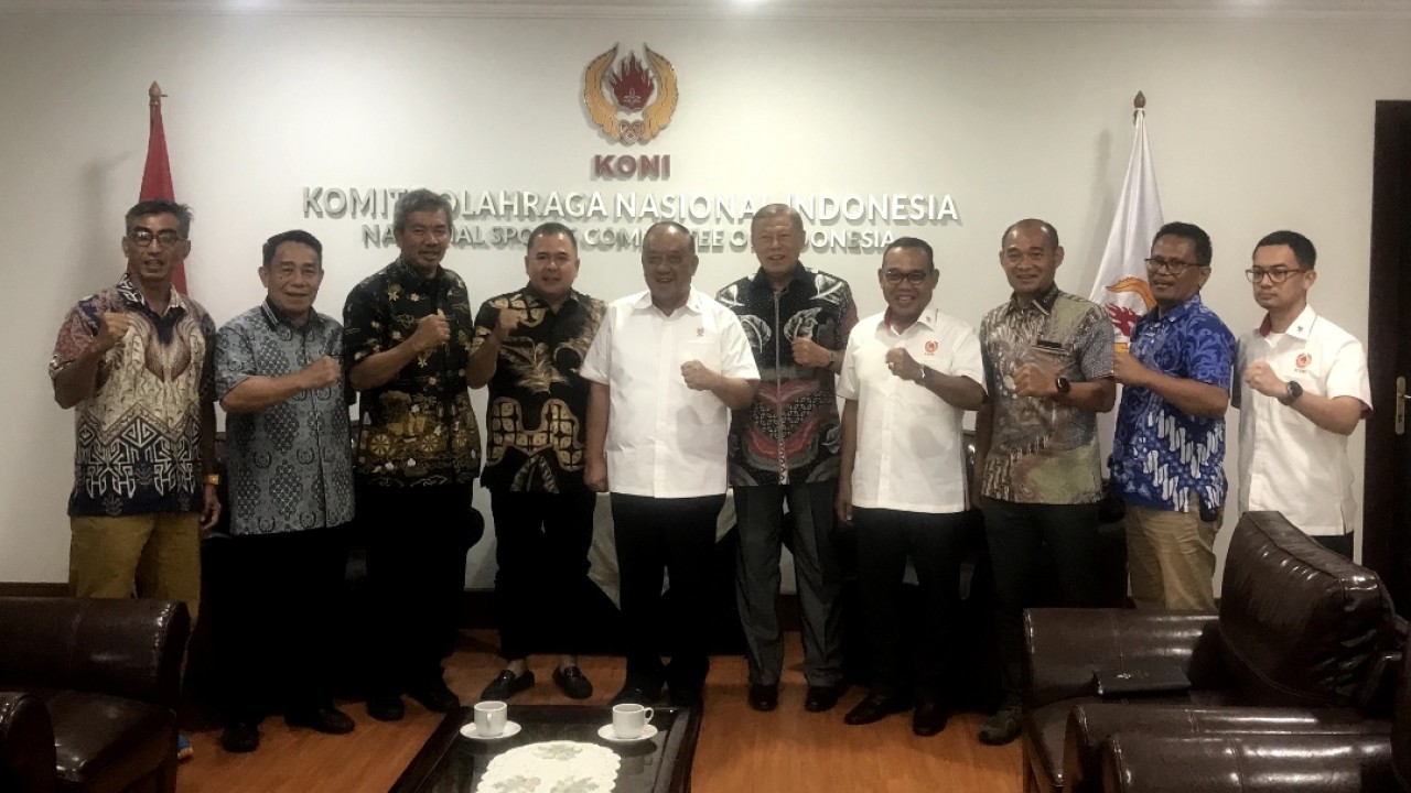 Terima Plt Ketum PP MPI, Marciano Norman Pesan Segera Cari Ketum Peduli Olahraga